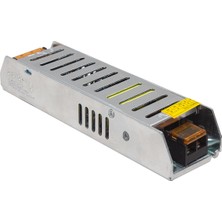 Powermaster PM-13247 12 Volt - 5 Amper Slım Kasa Metal Adaptör (158*40*30)