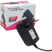 Powermaster PM-31667 5 Volt 2 Amper Plastik Kasa Priz Tipi Adaptör 3.5*1.35 Uç (Androıd Box Için)