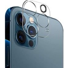 Nanospace Apple Iphone 12 Pro Temperli Sert Cam Kamera Koruyucu