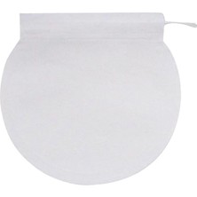 Dolity 100X Çay Filtresi Çanta Tek Kullanımlık Çay Demlik ile Ipli ile Ipli ile Gevşek Yaprak Çay ile Doğal Sürdürülebilir Yenilme Kağıt - WHITE_CIRCLE_6X8CM (Yurt Dışından)