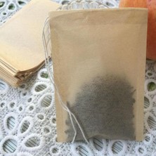 Dolity Boş Teabags Dize Isı Mühür Filtre Kağıt Gevşek Çay Torbaları 100 Paket 7x5 cm Doğal COLOR_7X5CM (Yurt Dışından)