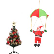 Dolity Noel Baba Ağacı Duvar Pencere Süsleme Hediye Dekor Için 30 cm (Yurt Dışından)