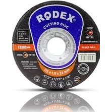 Rodex 10 Adet 115 x 1.0 x 22 Paslanmaz Çelik (Inox) SRM10115N Kesme Taşı