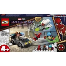 LEGO® Marvel Örümcek Adam ve Mysterio#nun Dron Saldırısı 76184 4 Yaş ve Üzeri Çocuklar Için Süper Kahraman Oyuncak Yapım Seti (73 Parça)