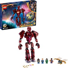 LEGO Marvel Eternals Arishem#in Gölgesinde 76155 - Süper Kahraman Seven Çocuklar İçin Minifigür İçeren Yaratıcı Oyuncak Yapım Seti (493 Parça)