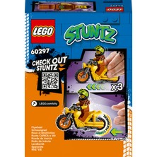 LEGO City Yıkım Gösteri Motosikleti 60297 - Çocuklar Için Eğlenceli Oyuncak Gösteri Motosikleti Oyuncak Yapım Seti (12 Parça)