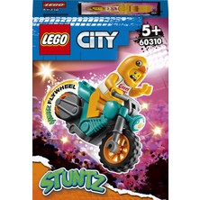LEGO City Tavuk Gösteri Motosikleti 60310 - Çocuklar Için Eğlenceli Havalı Bir Oyuncak Yapım Seti (10 Parça)