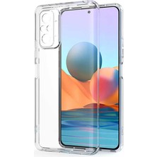 Smcase Xiaomi Redmi Note 10 Pro Kılıf Kamera Korumalı Şeffaf Silikon