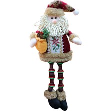 Dolity Noel Süsler Oturma Bebek Heykelcik Kapalı Masa Dekorasyon Çocuk Hediye Santa Noel Baba (Yurt Dışından)