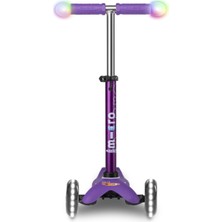 Micro Mini Deluxe Magic Purple Işıklı (Led) Scooter(Yurt Dışından)