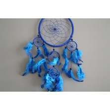 Miamantra Üç Gözlü Gece Mavisi Dream Catcher (16 Cm)