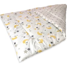 Bebek Özel Pamuklu Kumaştan Tek Kişilik Yorgan 155 x 215 cm