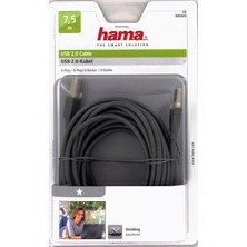 Hama Usb 2.0 A Fiş - B Fiş Gri 7.5m