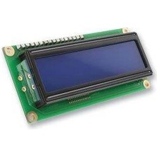 Motorobit 2X16 LCD Display Sol Üst Mavi