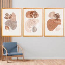 Deko Gonya Modern Ahşap Çerçeve Tablo 009