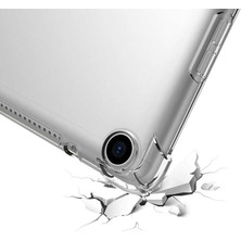 MobaxAksesuar Apple iPad 9. 8. 7. Nesil 10.2" Kılıf Darbelere Dayanıklı Şeffaf Kapak A2602 A2603 A2604 A2605