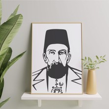 Deko Gonya Sultan Abdulhamit Han Çerçeve Tablo