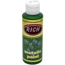 Rich Metalik Akrilik Boya 120 ml 778 Ceviz Yeşili