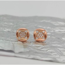 925 Gümüş Döngü 925 Ayar Gümüş Küpe