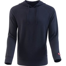 BLACKSPADE 7468 ERKEK KAPÜŞONLU SİYAH THERMAL SWEATSHİRT