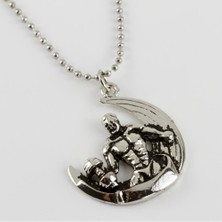 Feryal Halterci Figürlü Erkek Kolye