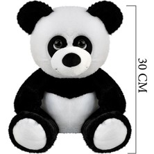 Selay Peluş Oturan Panda Oyuncak 30 cm