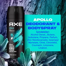 Axe Erkek Deodorant & Bodyspray Apollo 48 Saat Etkileyici Koku 150 ML
