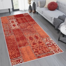 Rovigo Home Dijital Baskı Yıkanabilir Kaymaz Taban Salon Halısı