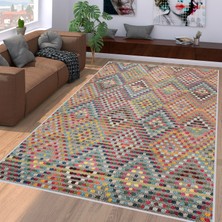 Rovigo Home Dijital Baskı Yıkanabilir Kaymaz Taban Salon Halısı