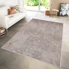 Rovigo Home Dijital Baskı Yıkanabilir Kaymaz Taban Salon Halısı