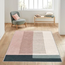 Rovigo Home Dijital Baskı Yıkanabilir Kaymaz Taban Salon Halısı