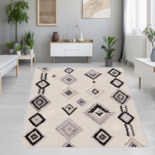 Rovigo Home Dijital Baskı Yıkanabilir Kaymaz Taban Salon Halısı