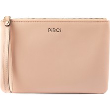 Pirci Deri Kadın Pouch Pembe
