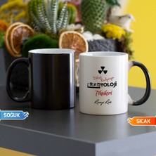 Hediyelen Radyoloji Teknikeri Sihirli Kupa Bardak 002