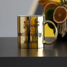 Hediyelen Okul Öncesi ve Rehabilitasyon Öğretmeni Gold Kupa Bardak