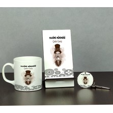 Hediyelen Makine Mühendisi Üçlü Set (Kupa + Telefon Standı + Anahtarlık) 004
