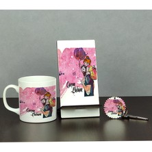 Hediyelen Canım Babam Üçlü Set (Kupa + Telefon Standı + Anahtarlık) 004