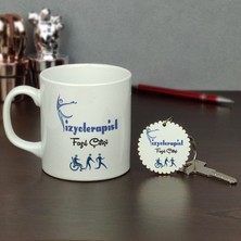 Hediyelen Fizyoterapist Kupa Bardak ve Anahtarlık Set 003