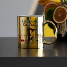 Hediyelen Diş Hekimi Gold Kupa Bardak 002