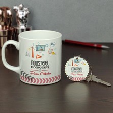 Hediyelen Industrial Engineer Kupa Bardak ve Anahtarlık Set 003