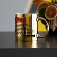 Hediyelen Babaya Hediye Gold Kupa Bardak 001