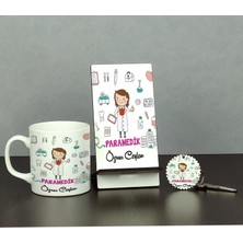 Hediyelen Paramedik Üçlü Set (Kupa + Telefon Standı + Anahtarlık) 001