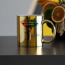 Hediyelen Görsel Sanatlar Öğretmeni Gold Kupa Bardak