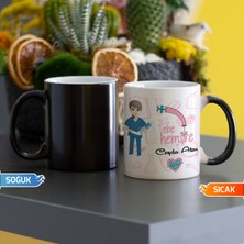 Hediyelen Ebe Hemşireye Hediye Sihirli Kupa Bardak