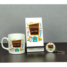 Hediyelen Almanca Öğretmeni Üçlü Set (Kupa + Telefon Standı + Anahtarlık)