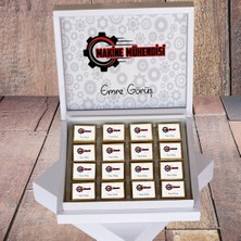 Hediyelen Makine Mühendisi Hediyelik Çikolata 007