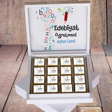 Hediyelen Edebiyat Öğretmeni Hediyelik Çikolata 002