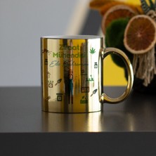 Hediyelen Ziraat Mühendisine Hediye Gold Kupa Bardak