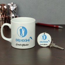 Hediyelen Diş Hekimine Hediye Kupa Bardak ve Anahtarlık Set