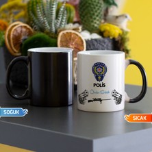 Hediyelen Polis Sihirli Kupa Bardak 001